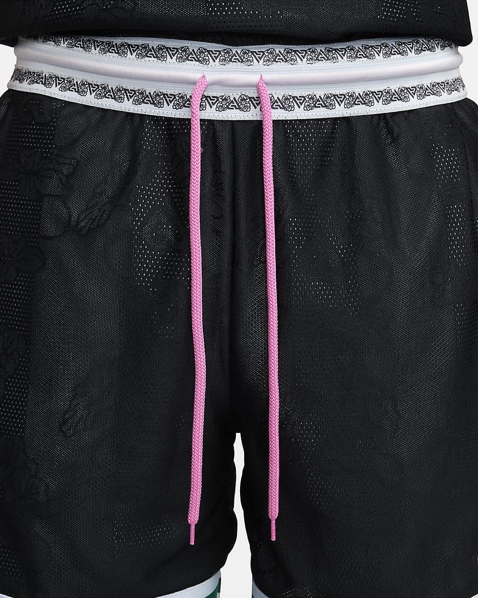 Pink shops nike basketball shorts